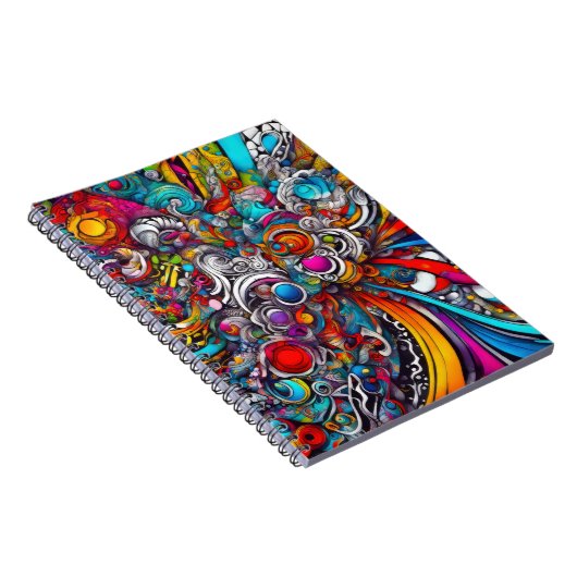 Psychedelic Design Notitieboek (Rechterzijde)