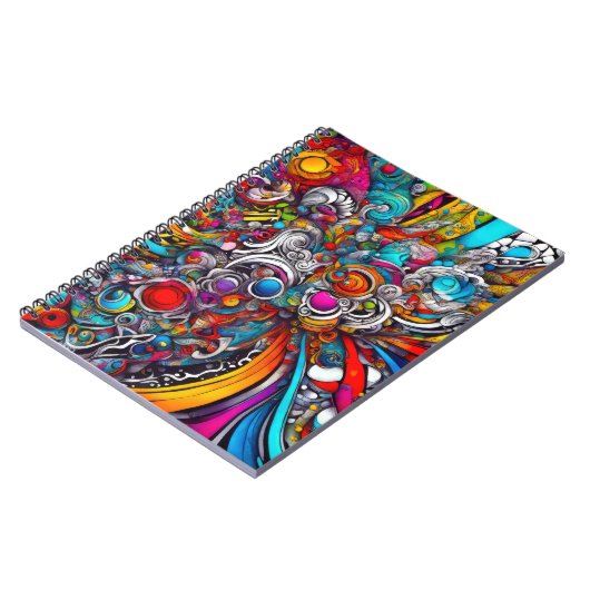 Psychedelic Design Notitieboek (Linkerzijde)