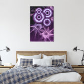 Psychedelic Deuropeningen Paarse Fantasy Canvas (Insitu (Slaapkamer))