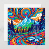 Psychedelic Disc Golfbaan (Voorkant / Achterkant)