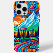 Psychedelic Disc Golfbaan Case-Mate iPhone Case (Achterkant)