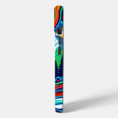 Psychedelic Disc Golfbaan Case-Mate iPhone Case (Achterkant / Links)