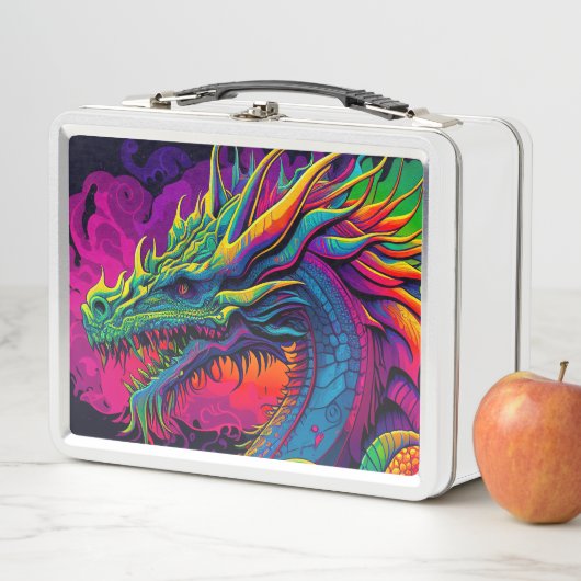 Psychedelic Dragon Design (In situ)