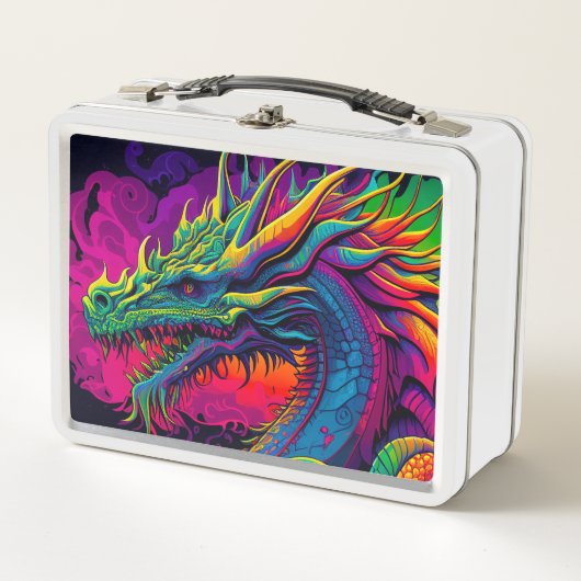 Psychedelic Dragon Design (Voorkant)