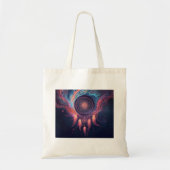 Psychedelic dream catcher tote bag (Devant)