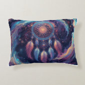 psychedelic dreamcatcher design accent kussen (Voorkant)