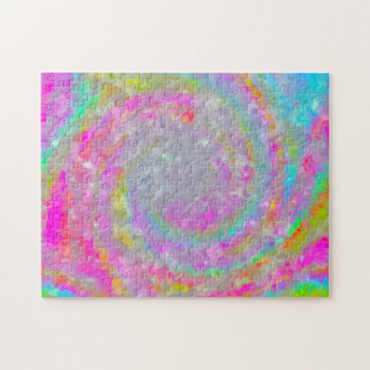 Psychedelic Dreams Jigzaag Puzzle zwemmen Legpuzzel (Horizontaal)