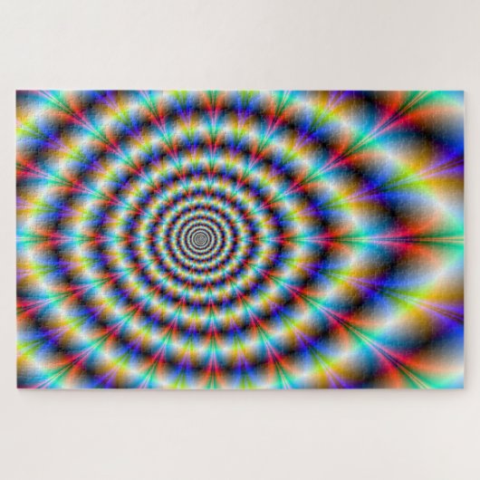 Psychedelic Eye Legpuzzel (Horizontaal)