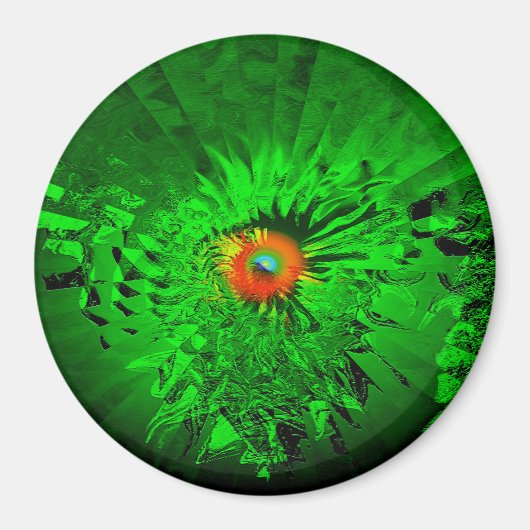 Psychedelic Eye.... Magneet (Voorkant)