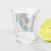 Psychedelic Eye Shot Glass Shot Glas (Achterkant)