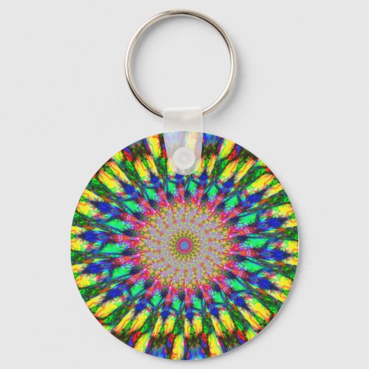 Psychedelic Eye Sleutelhanger (Voorkant)