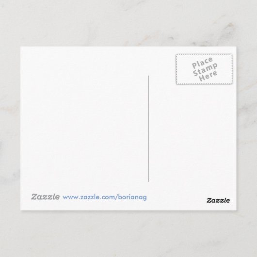 Psychedelic Eye Trippy Weird Oddity Briefkaart (Achterkant)