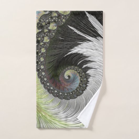 Psychedelic Fantasy Spiral Bad Handdoek (Handdoek)