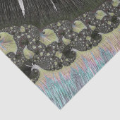 Psychedelic Fantasy Spiral Tissue Paper Tissuepapier (Detail)