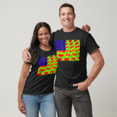 Psychedelic Flag Shirt (Unisex)