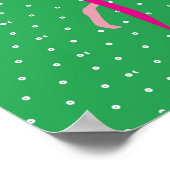 Psychedelic Flamingo Evil Eyes Art Print (Hoek)