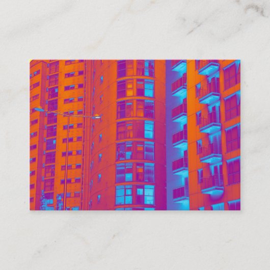 Psychedelic Flats Visitekaartje (Voorkant)