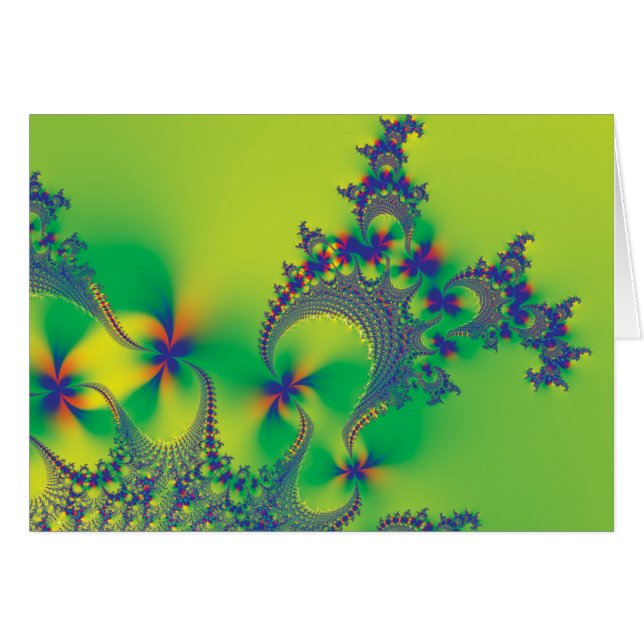 Psychedelic Flower Fractals (Voorkant Horizontaal)