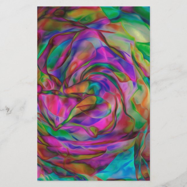 Psychedelic Flowers (Voorkant)