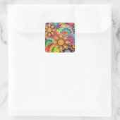 Psychedelic Flowers stickers (Tas)