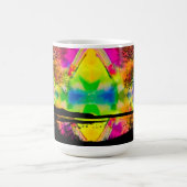 Psychedelic Forest Magic Coffee Mok (Midden)