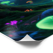 Psychedelic forest poster (Coin)