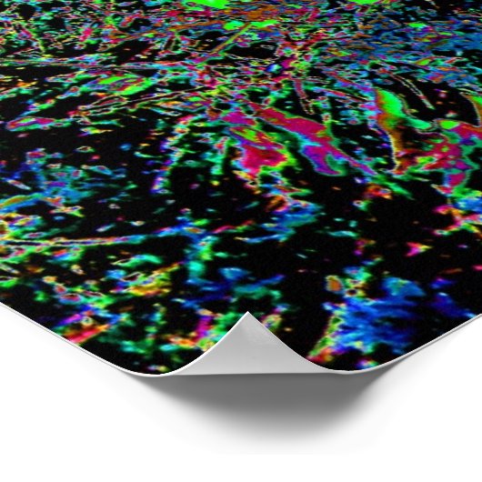 Psychedelic Forest... Poster (Hoek)