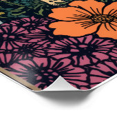 Psychedelic forest poster perfect poster (Hoek)