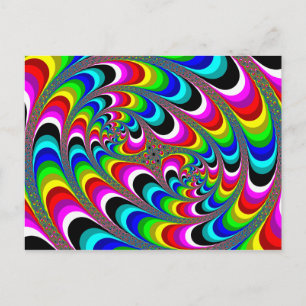 Psychedelic - Fractal Briefkaart