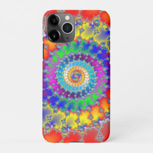 Psychedelic Fractal iPhone 11Pro Hoesje