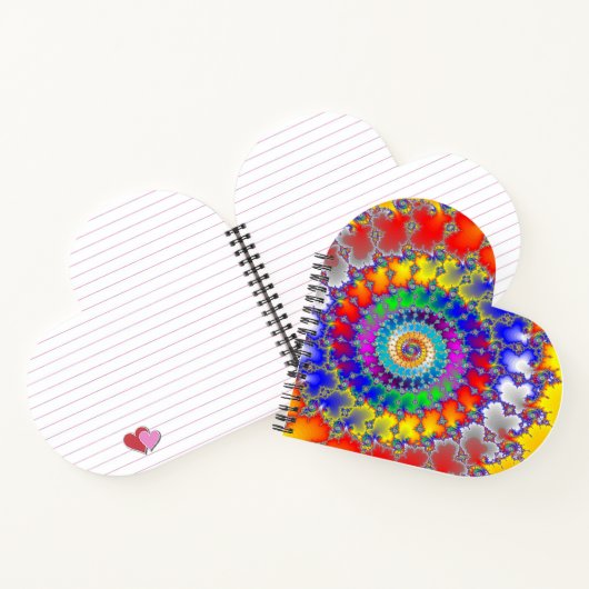 Psychedelic Fractal Notitieboek (Binnen)