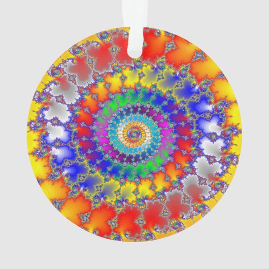 Psychedelic Fractal Ornament (achterkant)