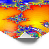 Psychedelic Fractal Perfect Poster (Hoek)