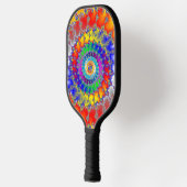 Psychedelic Fractal Pickleball Paddle (Links)