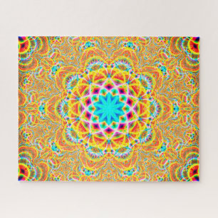 Psychedelic Fractals Legpuzzel