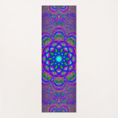 Psychedelic Fractals Yogamat (Voorkant)