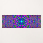 Psychedelic Fractals Yogamat (Voorkant (horizontaal))