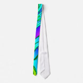 Psychedelic Glas in lood Pattern Stropdas (Achterkant)