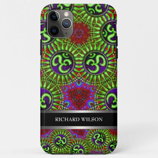 Psychedelic GOA OM Pattern Galaxy S5 Case-Mate iPhone Case (Achterkant)