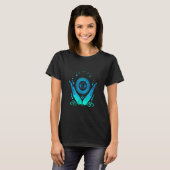 Psychedelic Goa Trance Darkpsy Psytrance 2 T-shirt (Voorkant volledig)