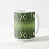 Psychedelic Grass Green Mok (Voorkant rechts)