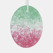 Psychedelic Groovy Abstract Abrosexual Pride Flag Glas Ornament (Voorkant Rechts)