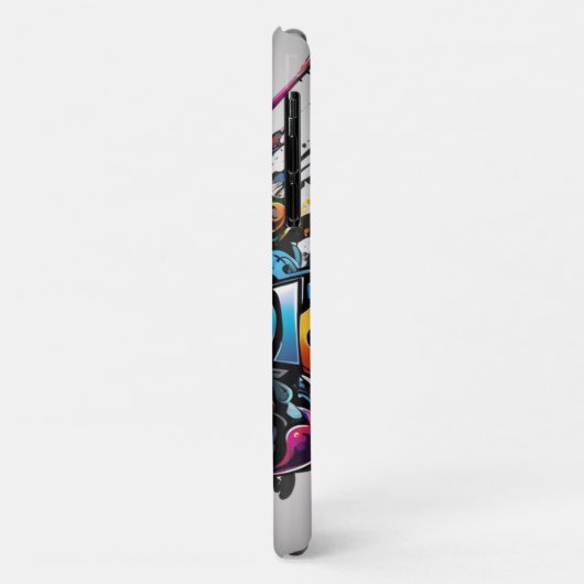 Psychedelic Guitar Case-Mate iPhone Case (Achterkant/links)