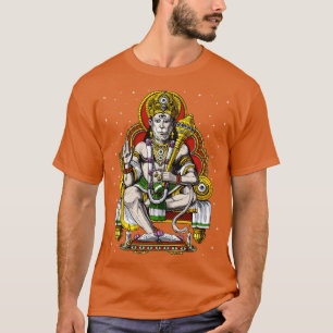 Psychedelic Hanuman T-shirt