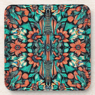Psychedelic Hawaiian Bier Onderzetter
