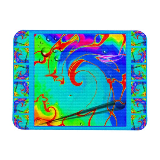 Psychedelic Haze Magneet (Horizontaal)