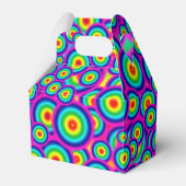 Psychedelic Hippie Favor Boxes Bedankdoosjes (Voorkant Zijde)