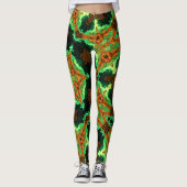 Psychedelic Hippie Leggings (Voorkant)