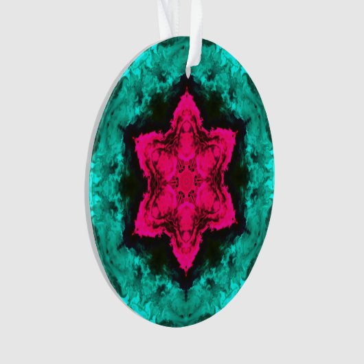 Psychedelic Hippie Ornament (voorkant)