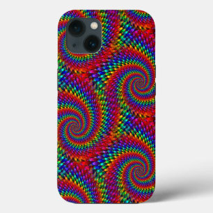 Psychedelic Hippie Weave iPhone 13 Hoesje